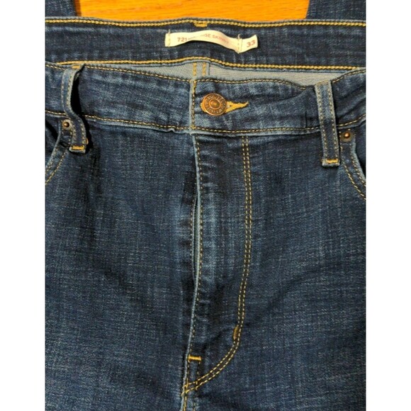Levi’s Premium 721 High Rise Skinny Blue Jeans Size 31 Women’s 31 X 29 EUC - Picture 6 of 10